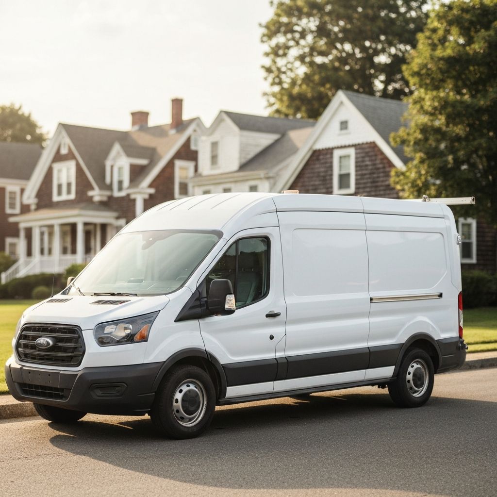 Mike Plumbing Services van serving the Merrimack Valley